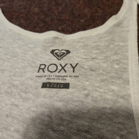 Roxy Sun Seeker Burnout Razorback Tank Junior Size Large - Picture 3 of 5